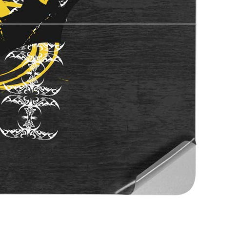 DC Comics Batman Dark Knight Logo Yellow & Black Surface Laptop Studio Skin